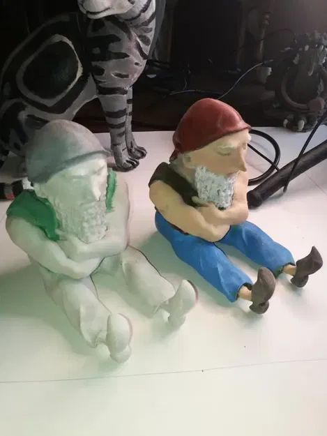 Nhân vật gnome ngủ dễ thương cho vườn - Image 3