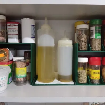 Giá đỡ gia vị cho tủ bếp 12 và 8 hũ