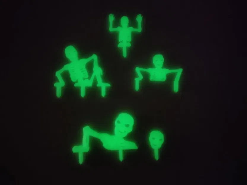 Tập hợp bộ xương trang trí cho Halloween - Image 2