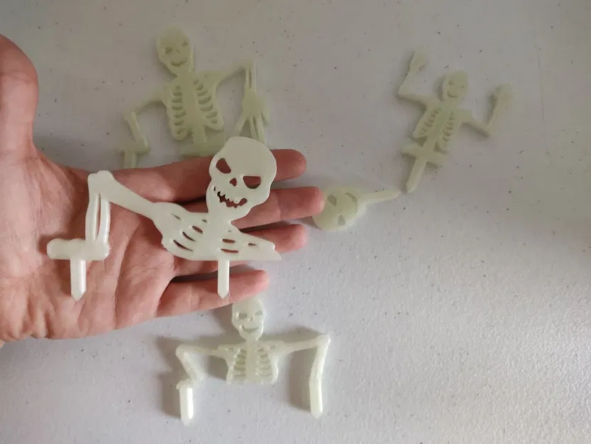 Tập hợp bộ xương trang trí cho Halloween - Image 4