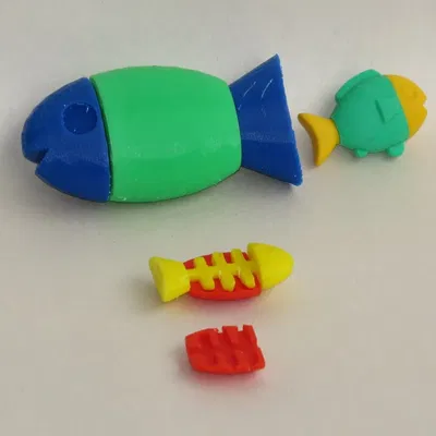 Cá Nhật Bản - Công cụ học 3D cho trẻ em