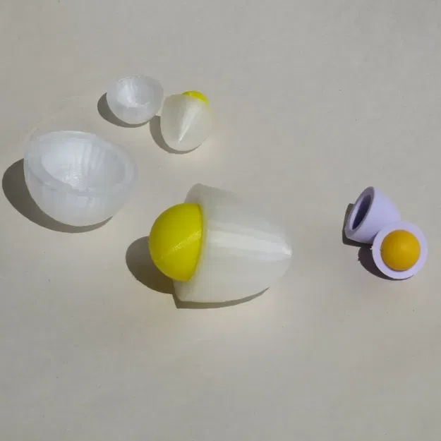 Mô hình quả trứng 3D cho lớp học thiết kế cơ bản - Image 2