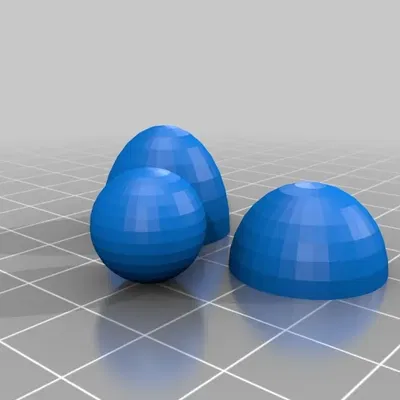 Mô hình quả trứng 3D cho lớp học thiết kế cơ bản