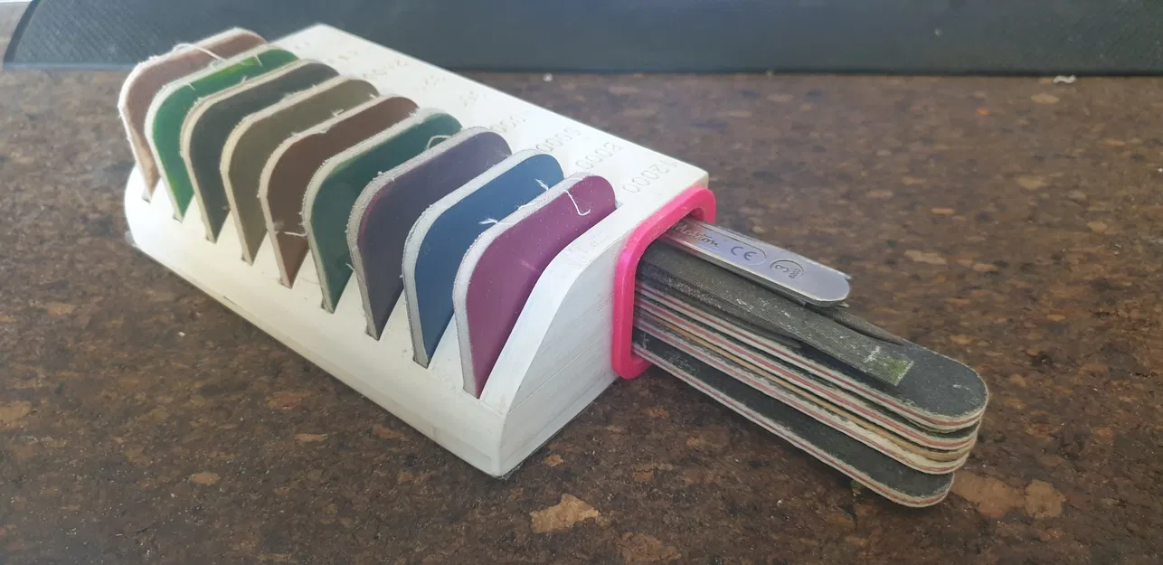 Giá đỡ micro mesh với kho lưu trữ cho dụng cụ mài - Image 2