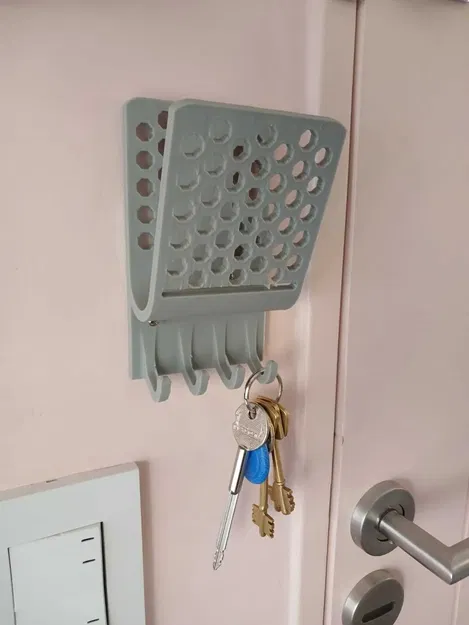 Giá treo ví và chìa khóa 4 chấu - Image 3