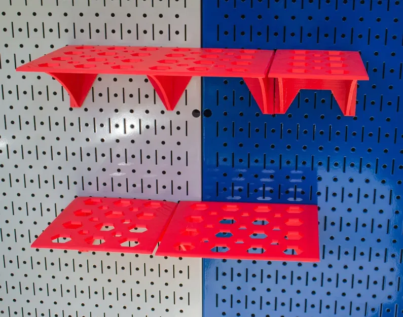 Giá đỡ kệ cho bảng điều khiển kim loại Wall Control - Image 8