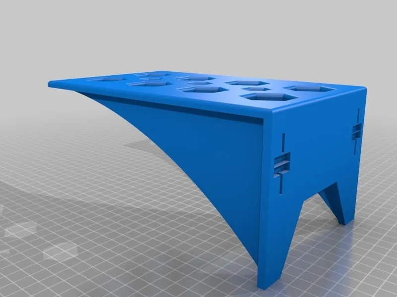 Giá đỡ kệ cho bảng điều khiển kim loại Wall Control - Image 11