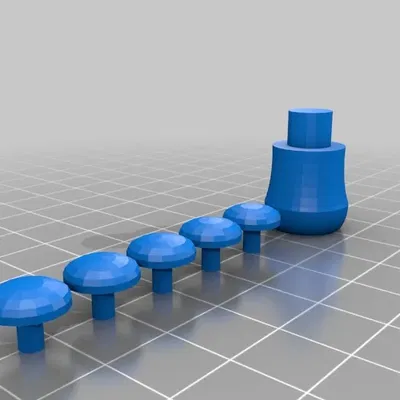 Cục tẩy Nhật Bản hình nấm cho học sinh