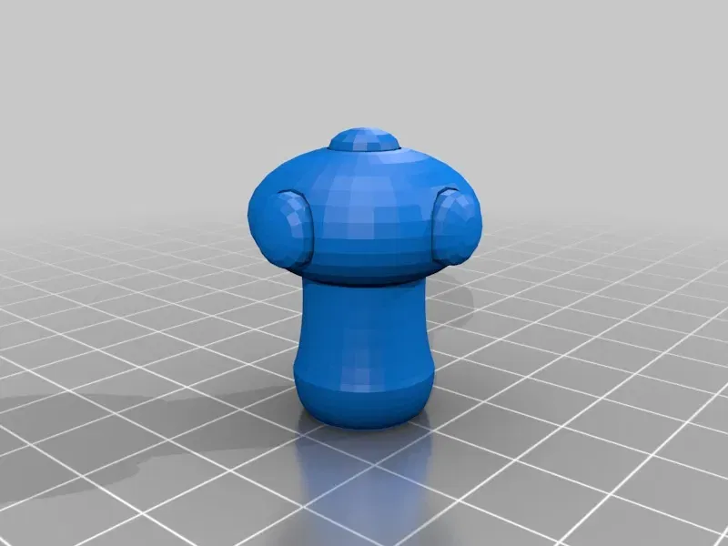 Cục tẩy Nhật Bản hình nấm cho học tập 3D - Image 3