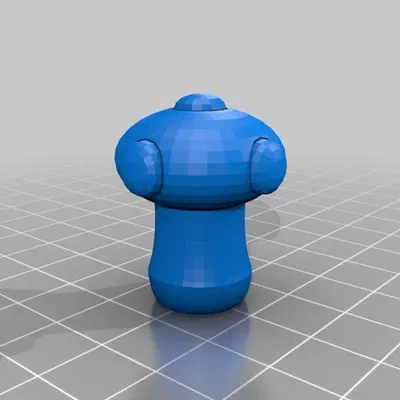 Cục tẩy Nhật Bản hình nấm cho học tập 3D