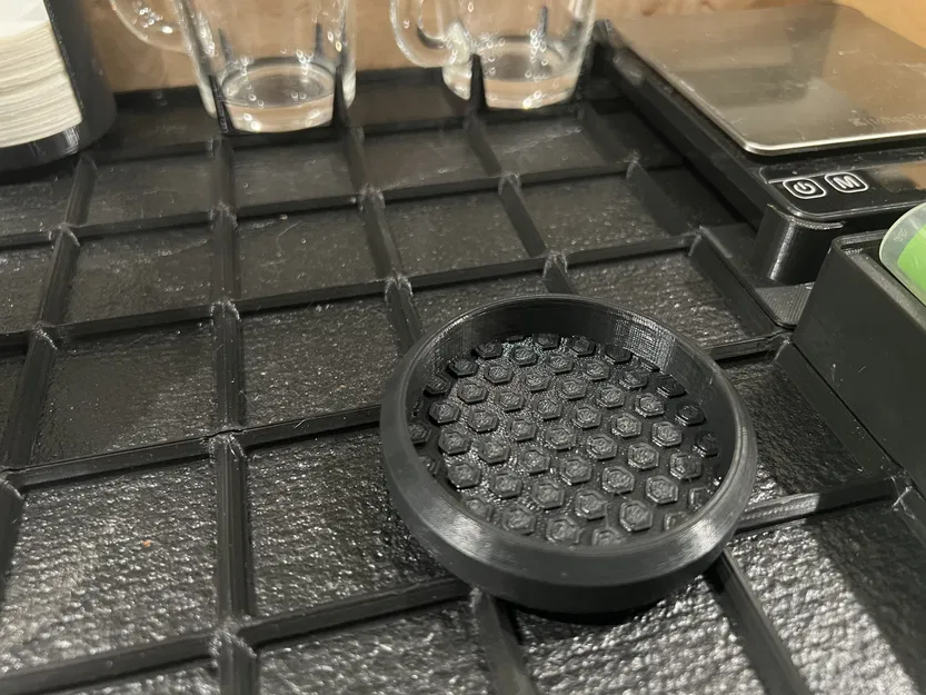 Giá đỡ tamper 58mm - Phiên bản remix Gridfinity - Image 2