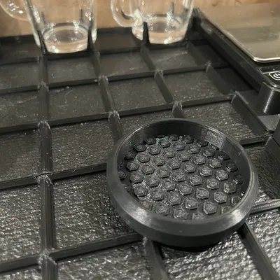 Giá đỡ tamper 58mm - Phiên bản remix Gridfinity