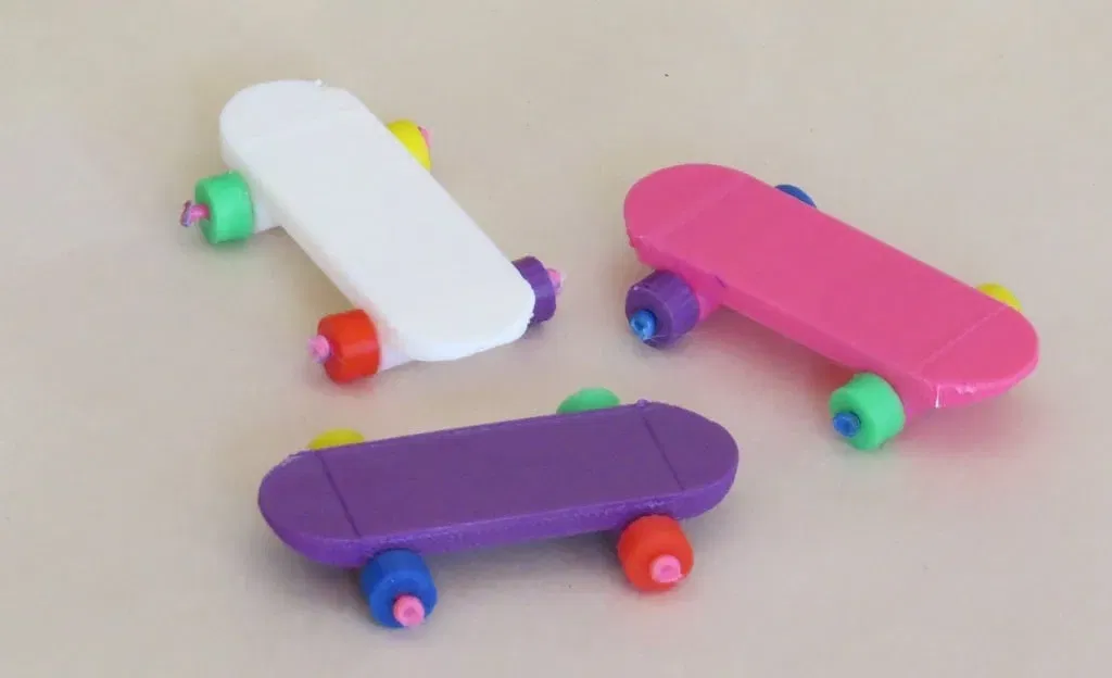 Bảng ván trượt 3D dễ làm cho học sinh mới bắt đầu - Image 1