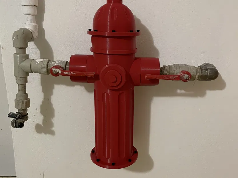 Hộp đồng hồ nước Hydrant in 3D cho hệ thống ống nước - Image 1