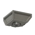 Đầu cắm cho khung nhôm 3030 với chân TPU và chốt đồng M3 - Thumbnail 2