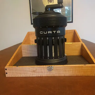 Máy tính Curta Type I tỷ lệ 3:1 cho in 3D FDM