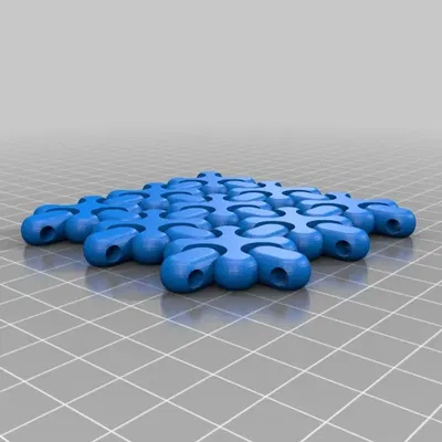 Tấm lót bàn ăn linh hoạt FlexMesh 1.0 đầy màu sắc