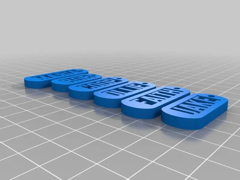 Thẻ tên 3D cho học sinh trong lớp học - Image 3