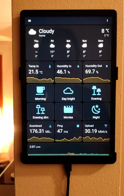 Giá đỡ máy tính bảng Lenovo K10 treo tường - Image 2