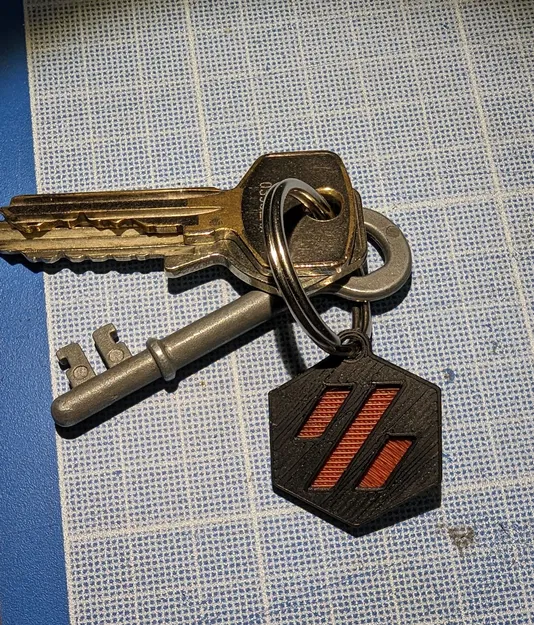 Thẻ chìa khóa Voron với thiết kế đơn giản - Image 3