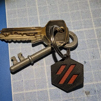 Thẻ chìa khóa Voron với thiết kế đơn giản