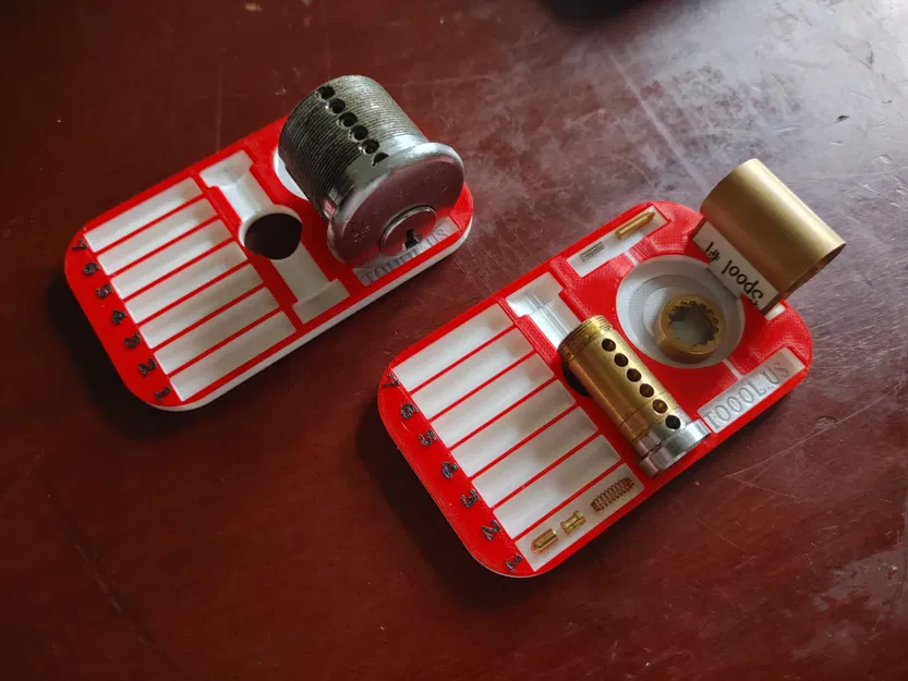 Khay ghim khóa và phụ kiện để trong hộp Altoids - Image 5