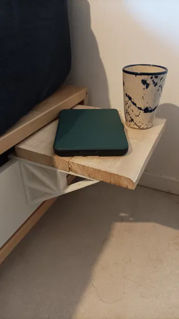 Giá đỡ kiểu kệ cho giường Mandel của Ikea - Image 1