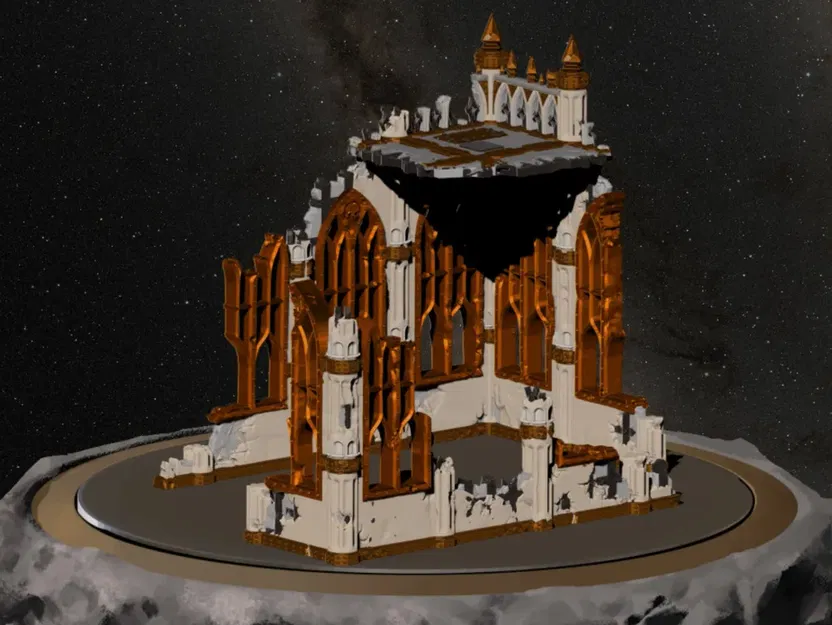 Nhà xây dựng chiến trường - Địa hình sci-fi grimdark - Image 3