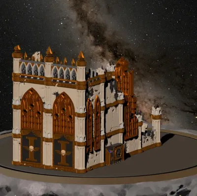 Xây Dựng Địa Hình Sci-Fi Tối Tăm Cho Wargaming