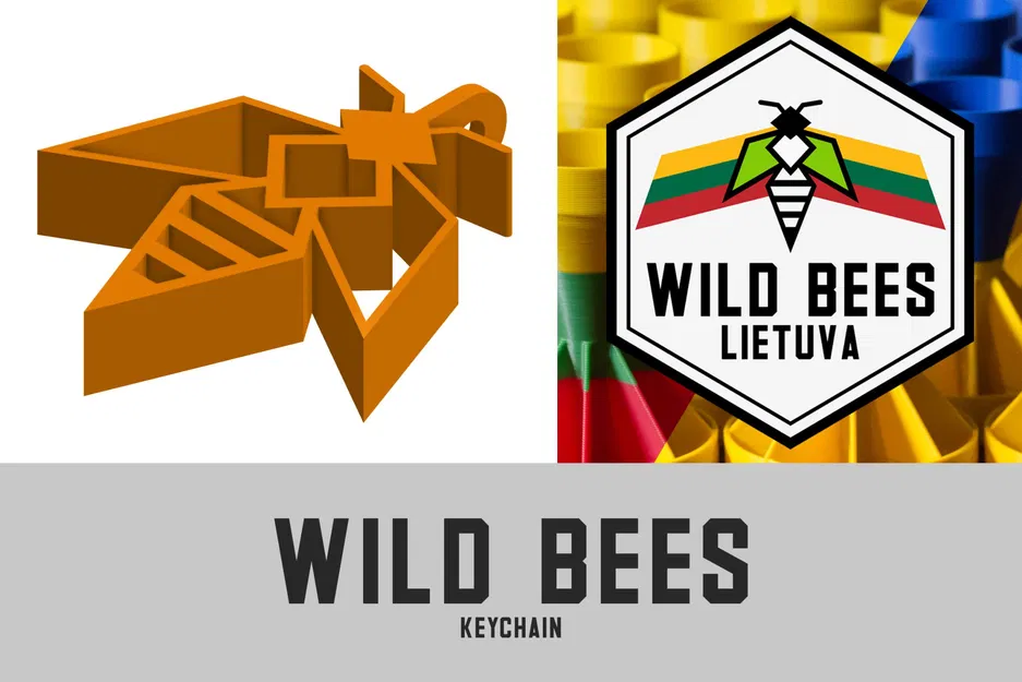 Móc khóa Cộng đồng Ong Hoang - Image 1