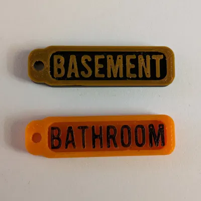 Móc khóa đơn giản tùy chỉnh cho mọi không gian phòng