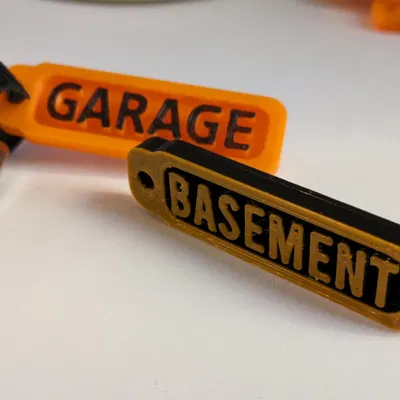 Móc khóa đơn giản tùy chỉnh cho mọi không gian phòng