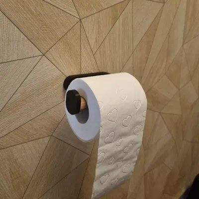 Giá đỡ giấy vệ sinh bằng gỗ cho phòng tắm