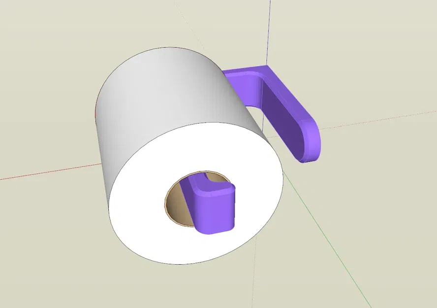 Giá đỡ giấy vệ sinh treo tường thiết kế tinh tế với hệ t... - Image 1