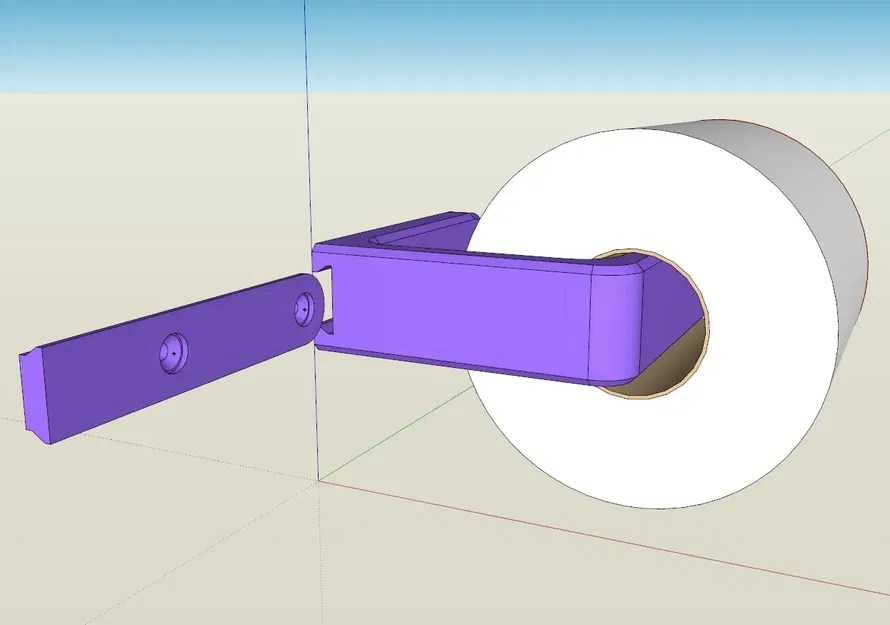 Giá đỡ giấy vệ sinh treo tường thiết kế tinh tế với hệ t... - Image 5