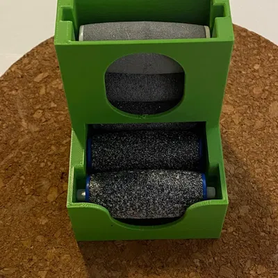 Máy phân phối đầu cuộn tệp chân Scholl