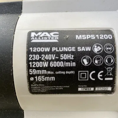 Cam căn chỉnh cho máy cắt MacAllister MSPS1200