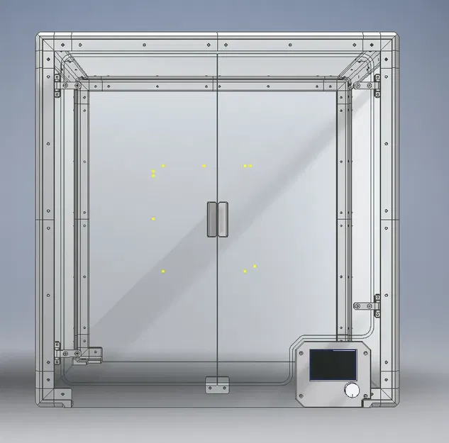 Hộp bảo vệ máy in 3D Ender 3 Max bằng acrylic - Image 2