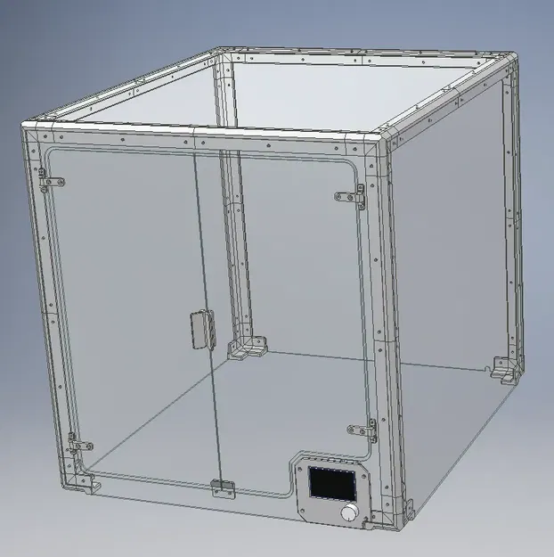 Hộp bảo vệ máy in 3D Ender 3 Max bằng acrylic - Image 3