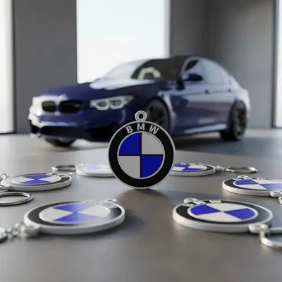 Móc chìa khóa hình logo BMW cho bộ sưu tập của bạn