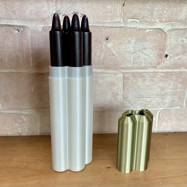 Kệ lưu trữ nến cho bốn cây nến - Image 2