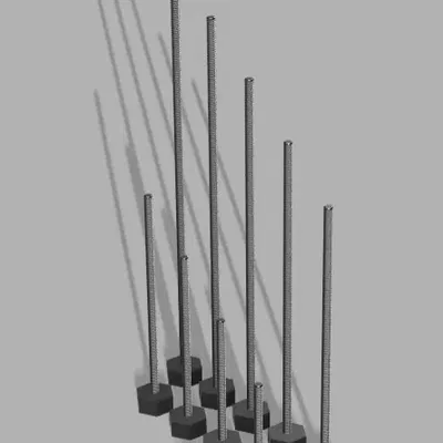 Bộ ốc vít M2 dài từ 100mm đến 10mm