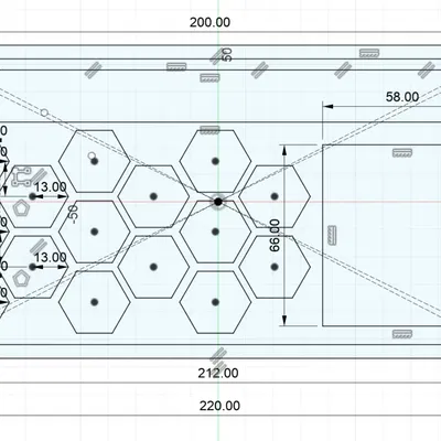 Khay đựng xúc xắc, mini và bút chì với nam châm 3mmx2mm