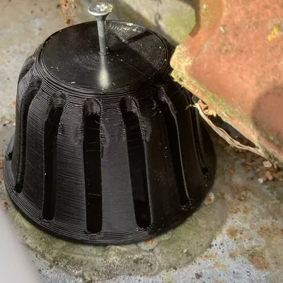 Bộ lọc rãnh 80-82mm ngăn lá vào máng xối