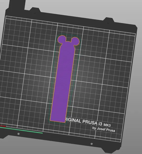 Dấu trang Mickey Mouse của Disney đơn giản - Image 1