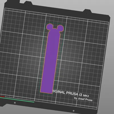 Dấu trang Mickey Mouse của Disney đơn giản