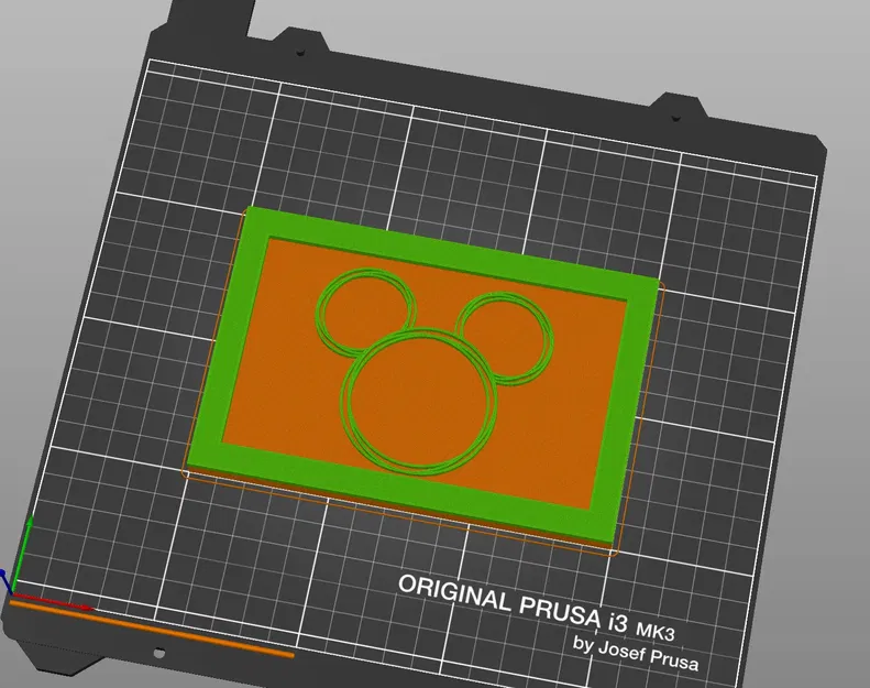 Silhouette chuột Mickey Disney khung treo tường - Image 1