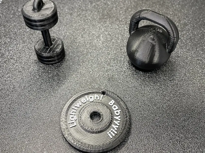 Móc khóa thể hình biểu tượng cho phòng tập gym - Image 1