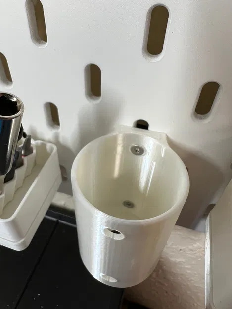 Giá đỡ Worx WX240 lắp đặt trên tường Skadis - Image 2