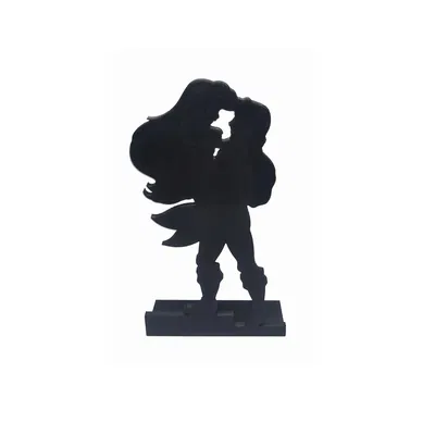 Giá đỡ sách hình nàng tiên cá Disney cho trẻ em